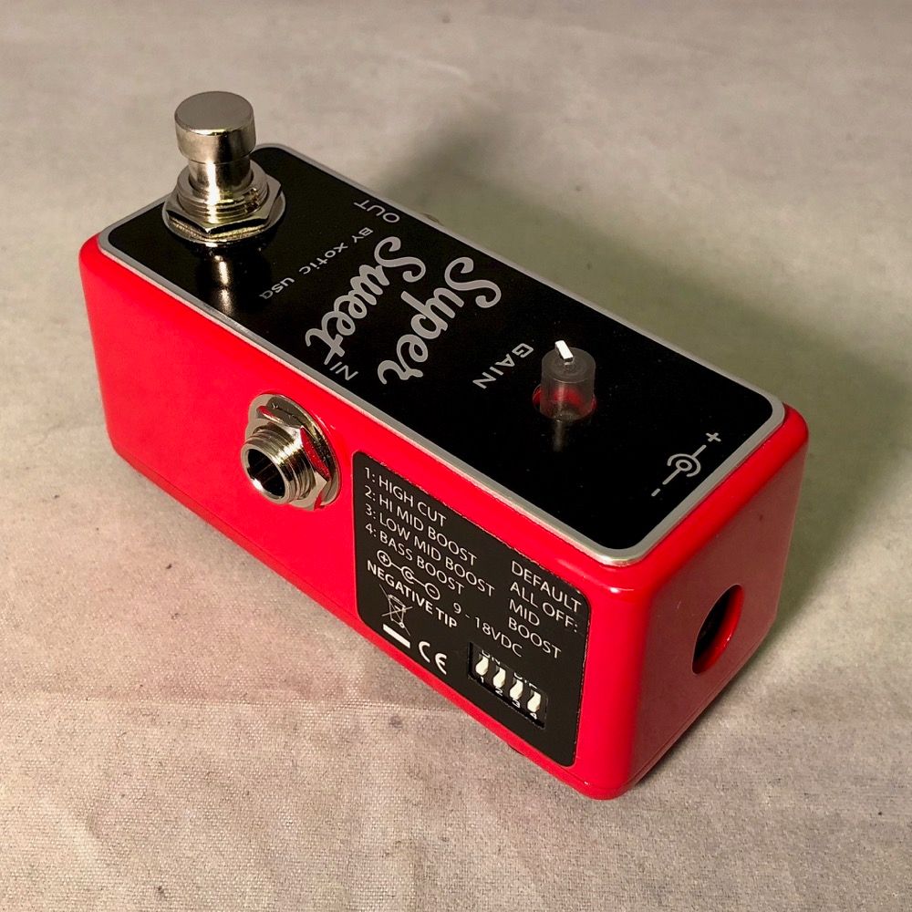 楽天市場】Xotic/Super Sweet Booster【お取り寄せ商品】 : 宮地楽器