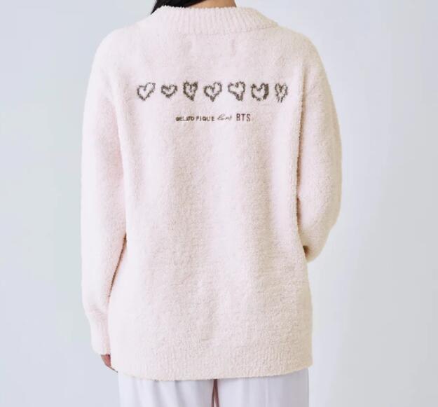 楽天市場】[GELATO PIQUE loves BTS] CARDIGAN (PINK) S-Mサイズ M-L