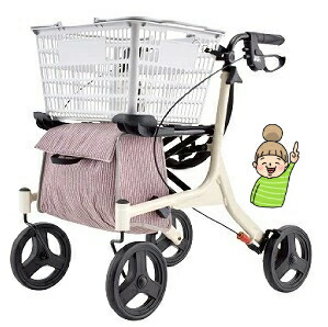 楽天市場】【歩行車 ショッピングターン】アロン化成 買い物かごが載せ