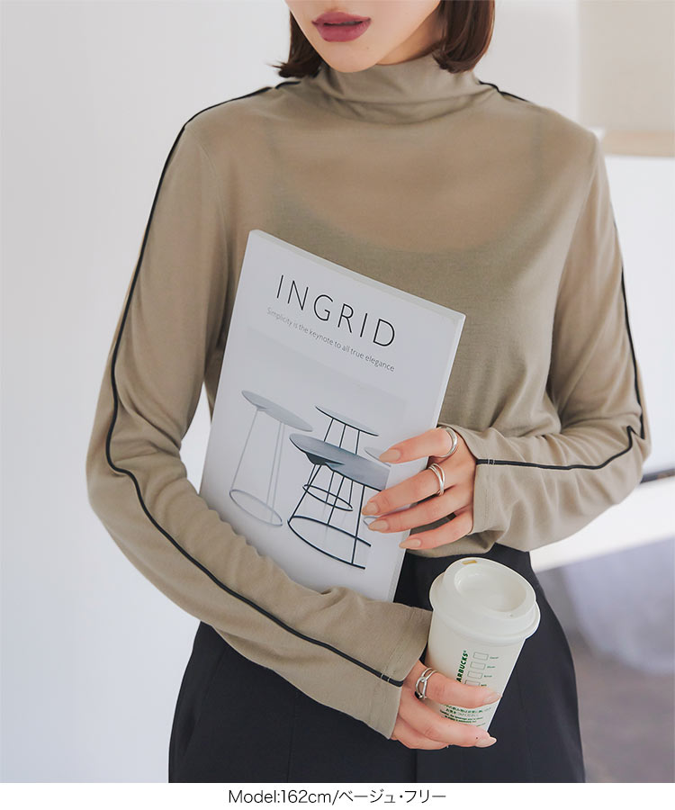 楽天市場】トップス シアー シアートップス カットソー ロンT [C7284