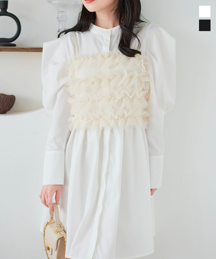 楽天市場】≪ 特別セール ≫ パワショル モックネック ペプラム ミニ