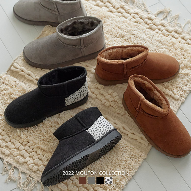 楽天市場】≪ 特別セール ≫ 美脚Richミニ丈ムートン レディース