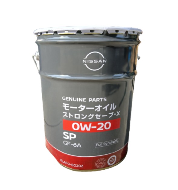 日産 SPストロングセーブ・X 0W-20 20L (車用エンジンオイル) 価格比較