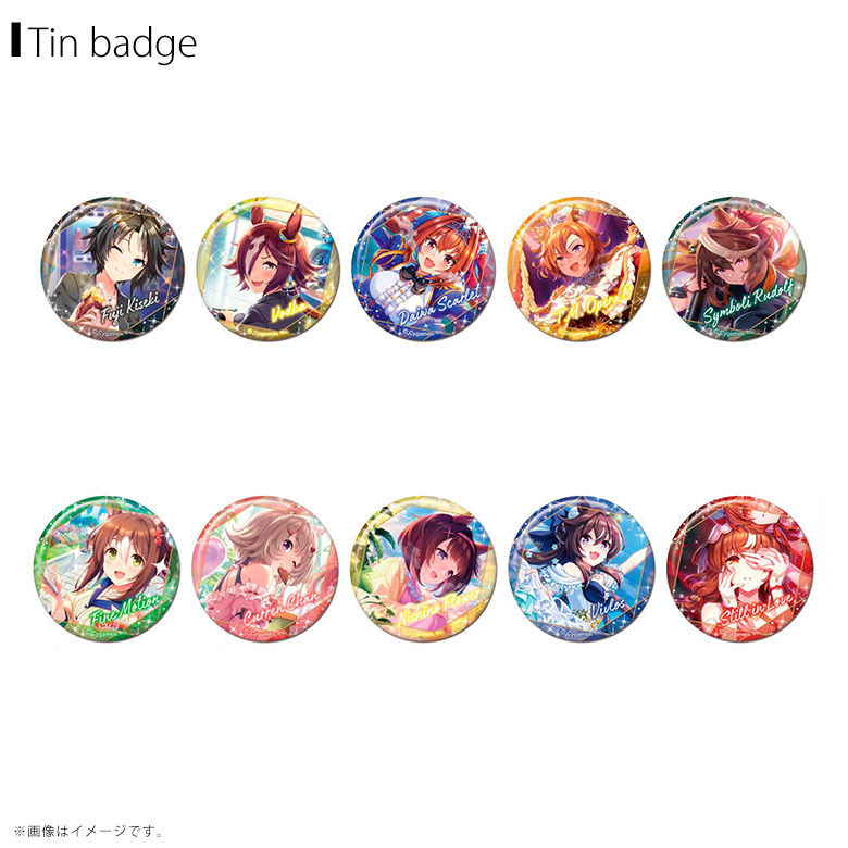 楽天市場】CANバッジ ウマ娘 プリティーダービーVol.6 A BOX