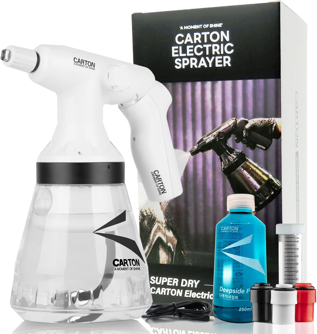 楽天市場】CARTON SUPER DRY FOAM 電動フォームガン カートン 洗車 泡