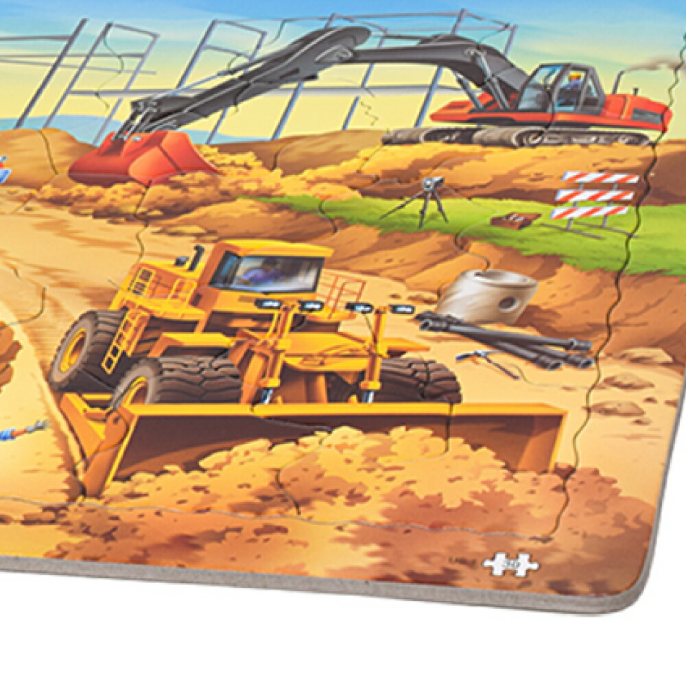 楽天市場】2歳 パズル 乗り物 2歳 男の子 誕生日 はたらくのりもの 3歳