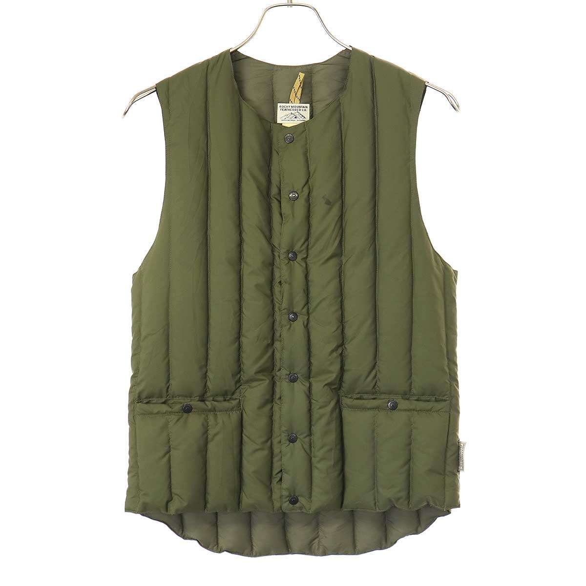 楽天市場】ダウンベスト（ブランドロッキーマウンテンフェザーベッド