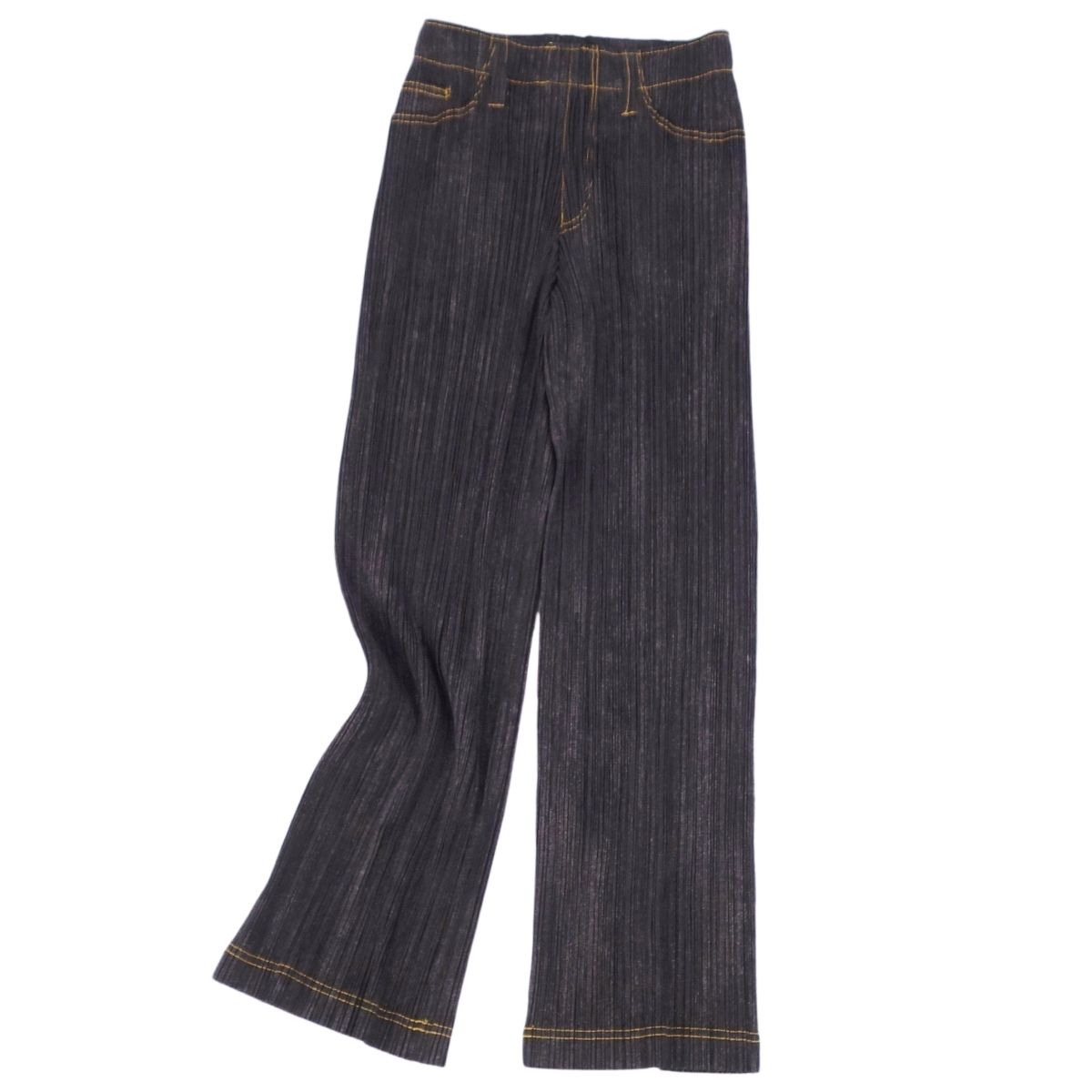 楽天市場】イッセイミヤケ プリーツプリーズ パンツ（カラーブラック