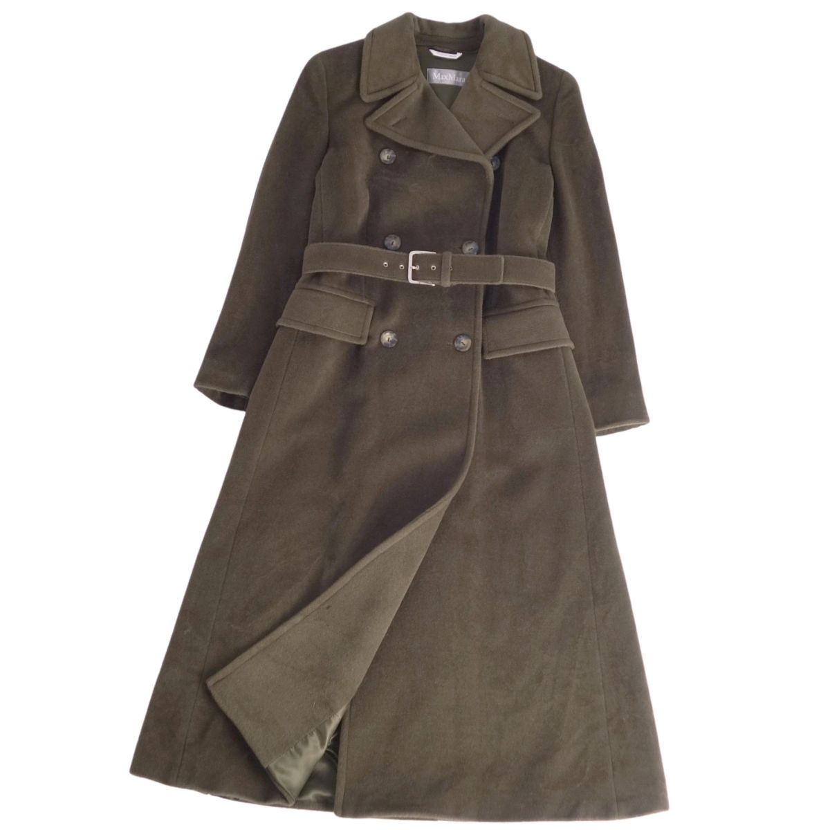楽天市場】MaxMara マックスマーラ（カラーカーキグリーン）（コート