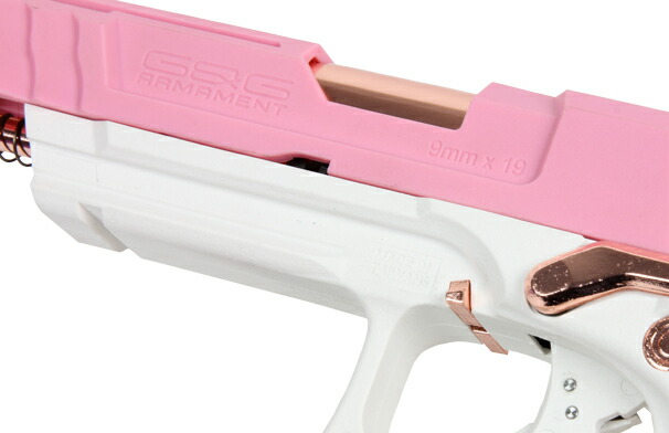楽天市場】G&G ガスブローバックハンドガン GTP9 Rose Gold : エアガン