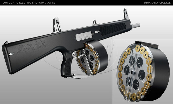 楽天市場】【3/1(日)10％OFFクーポン】東京マルイ AA-12用 電動ドラム