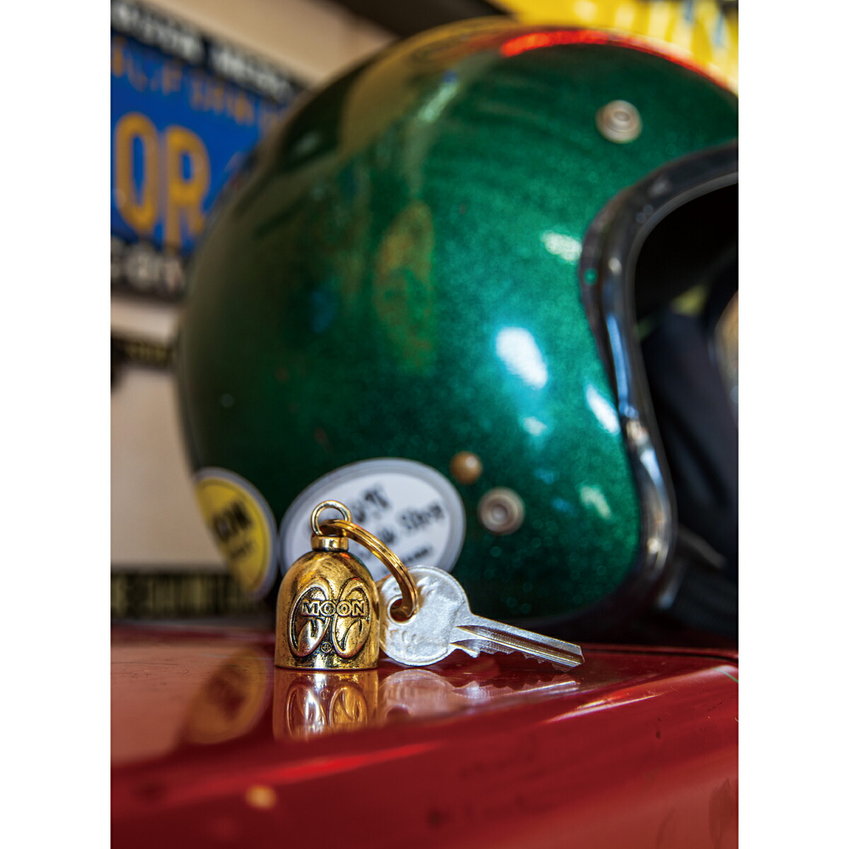 楽天市場】ムーンアイズ MOON ムーン ベル キーリング : MOONEYES