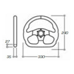 楽天市場】OMP ステアリング OD0-1990 SUPERQUADRO スーパークワドロ D