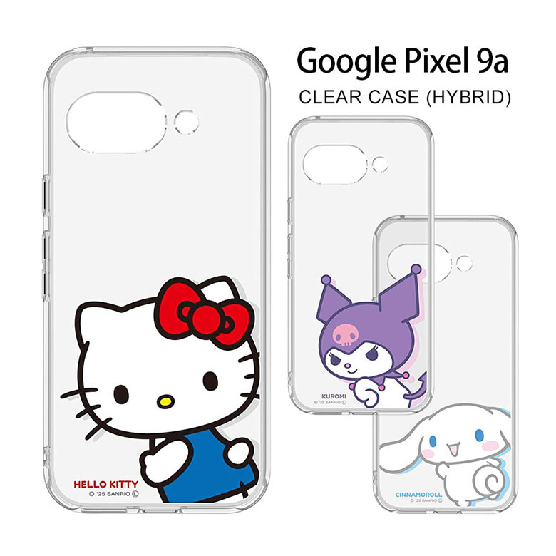 楽天市場】サンリオ キャラクターズ Google Pixel 9a クリアケース