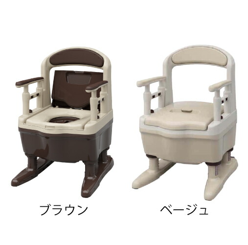 楽天市場】安寿 ポータブルトイレ ジャスピタ 標準便座 幅 49.5cm 奥行