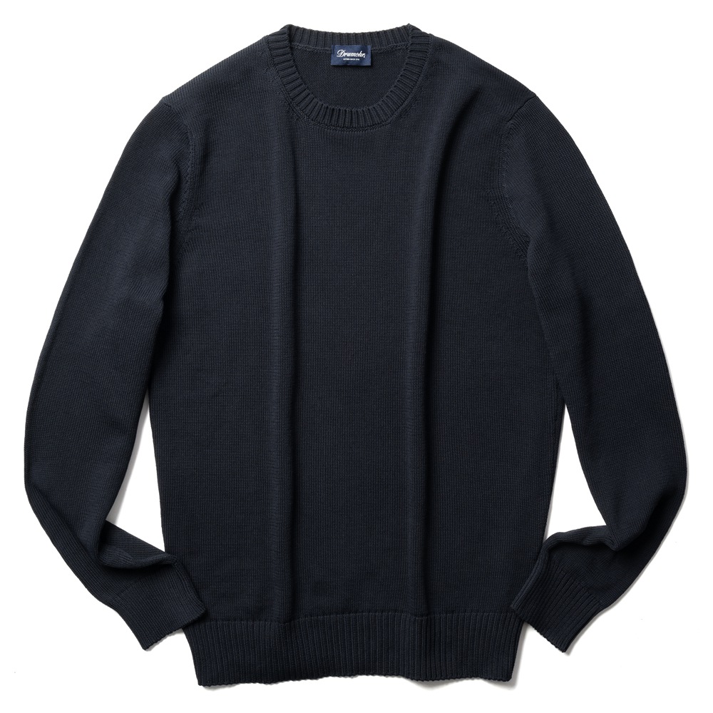 楽天市場】ドルモア DRUMOHR ニット クルーネック ミドルゲージ D8Z103