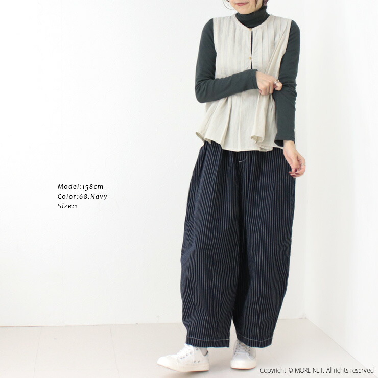 楽天市場】☆ハーベスティ HARVESTY ペンシルストライプサーカスパンツ