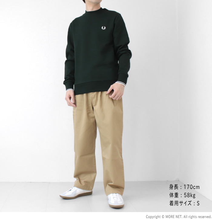 楽天市場】□□フレッドペリー FRED PERRY クルーネックスウェット