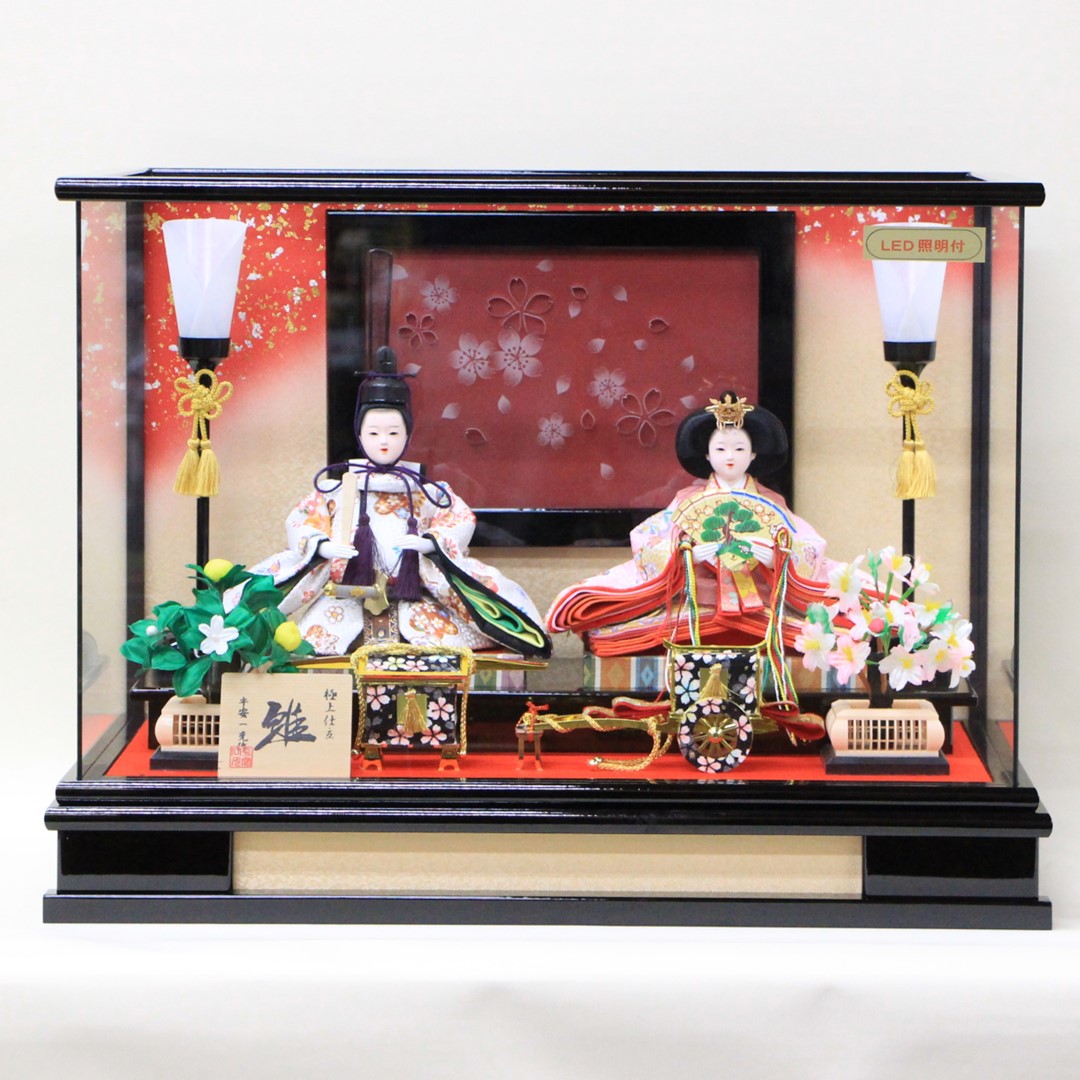 楽天市場】雛人形7段飾り用スチール段 105cm巾 雛道具単品 雛飾り台