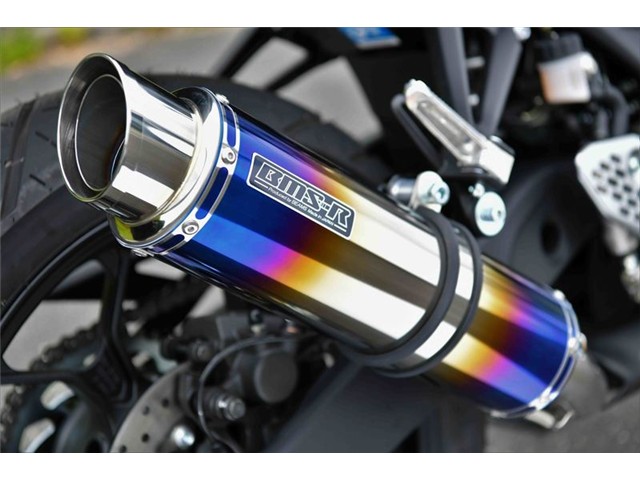 BEAMS BEAMS R-EVO2 ヒートチタン スリップオンマフラー 政府認証 YZF