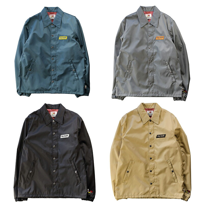 楽天市場】CLAY SMITH クレイスミス BRACKBIRD コーチジャケット 4