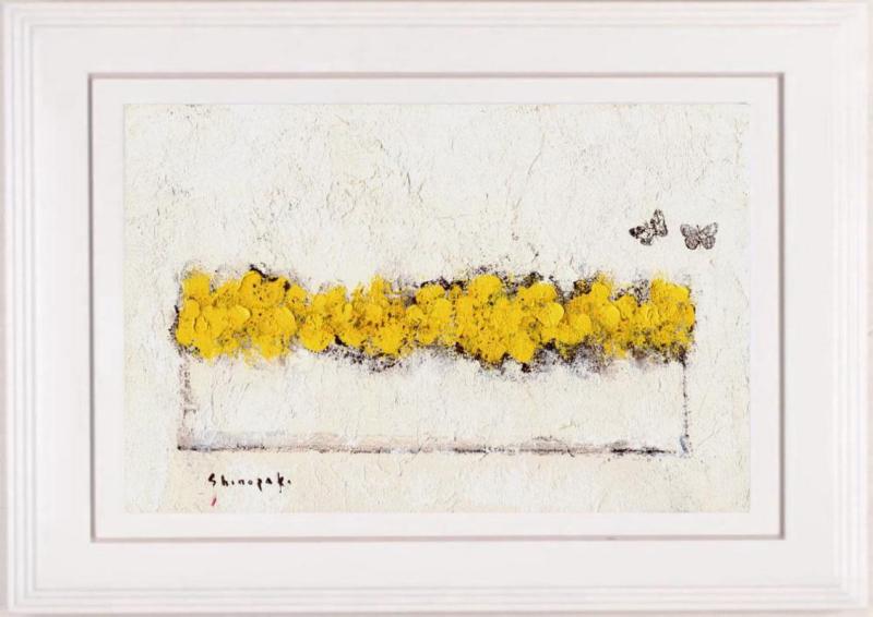 篠崎晴夫　Shinozaki Haruo FLOWERS キャンバスF3 サイン 楽天市場】 お勧め作家 > 篠崎晴夫 : アートギャラリーモトカワ