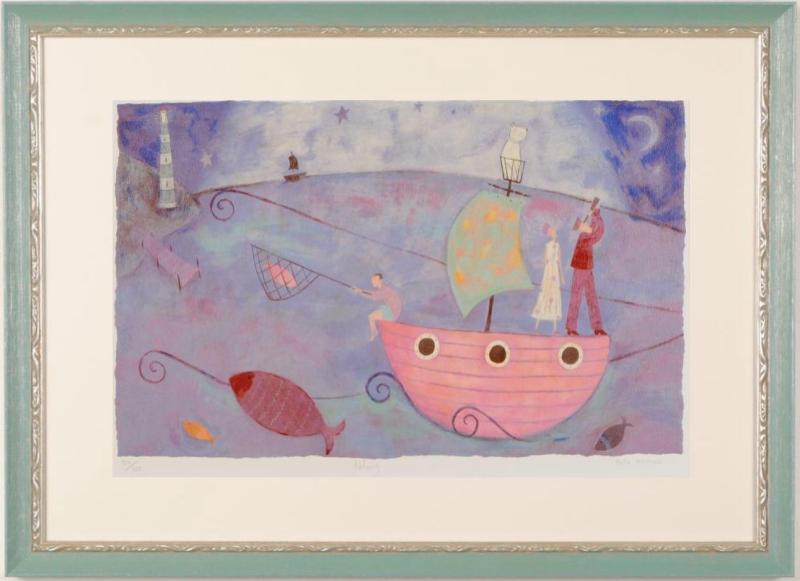 Paula Mcardle｜ポーラマッカードル「Family Outing」額装 Paula