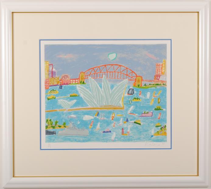 楽天市場】ケン・ドーン シドニー港のオペラハウス ポップアート 絵画
