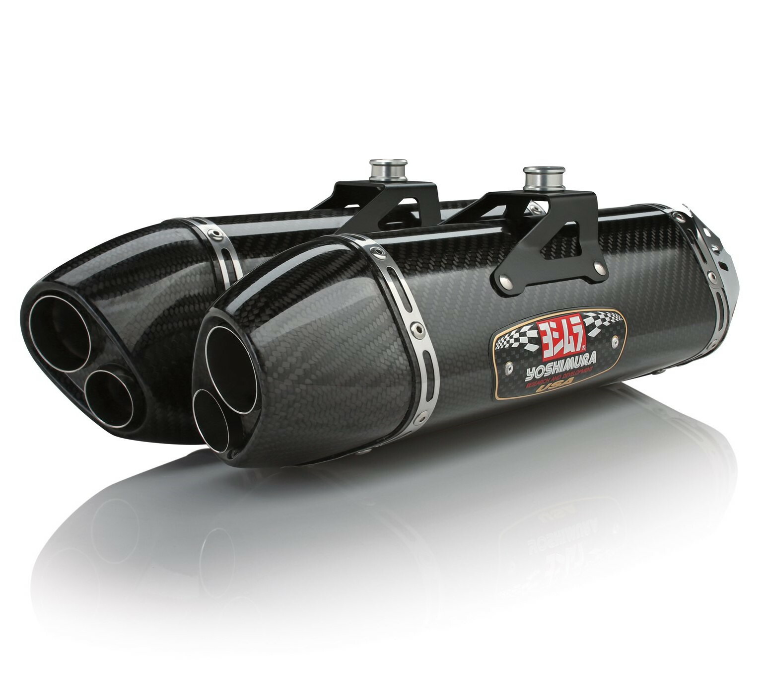 楽天市場】ヨシムラUSA TRC-D ストリート ステンレス カーボン