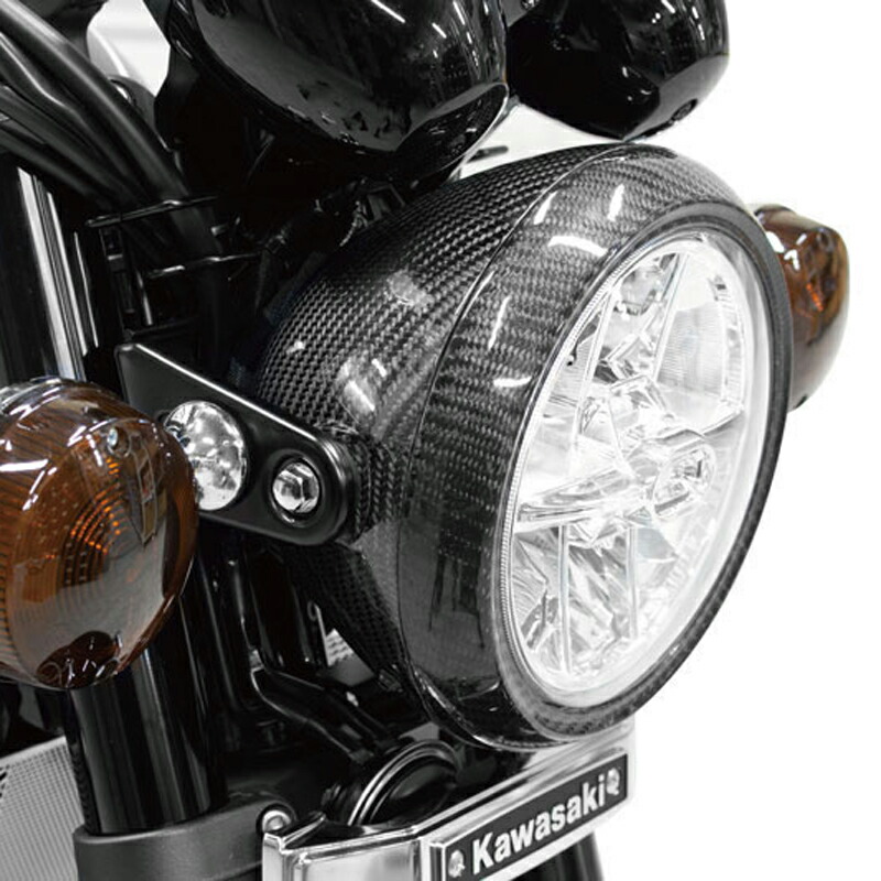 楽天市場】カワサキ Z900RS カーボンヘッドライトリム アーキ