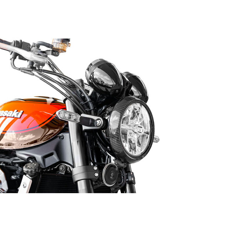 楽天市場】カワサキ Z900RS カーボンヘッドライトリム アーキ
