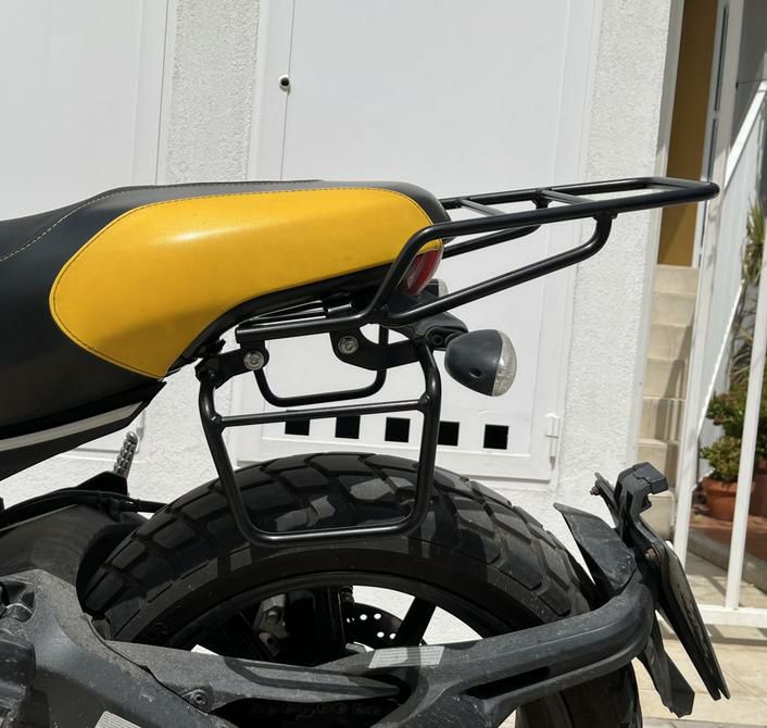 楽天市場】ドゥカティ スクランブラー リアラック & サドルバッグ