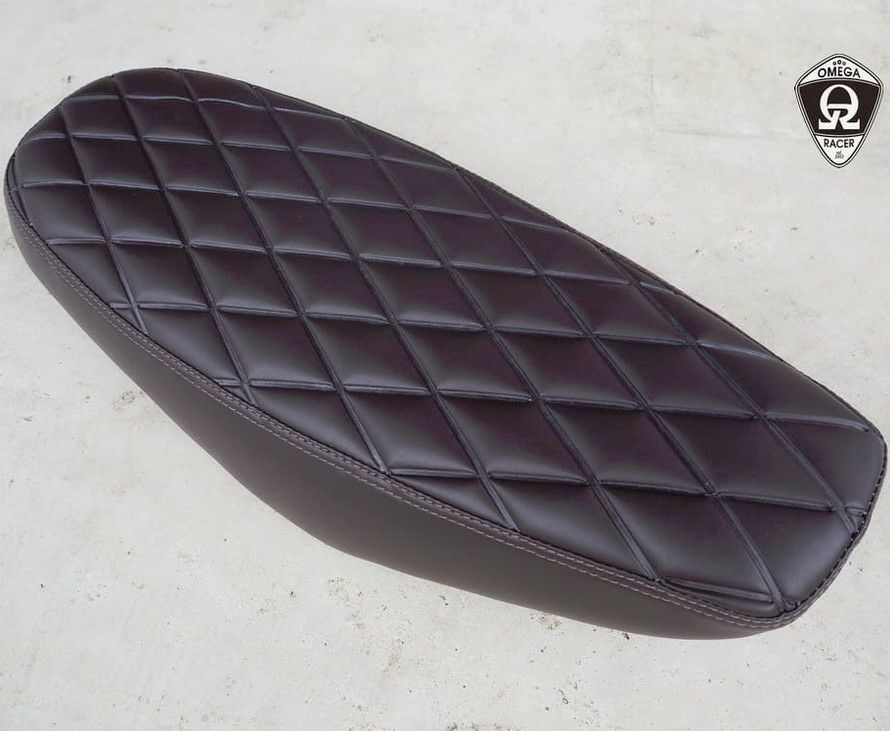 楽天市場】W400, W650, W800 フラットベンチシート ダークブラウン