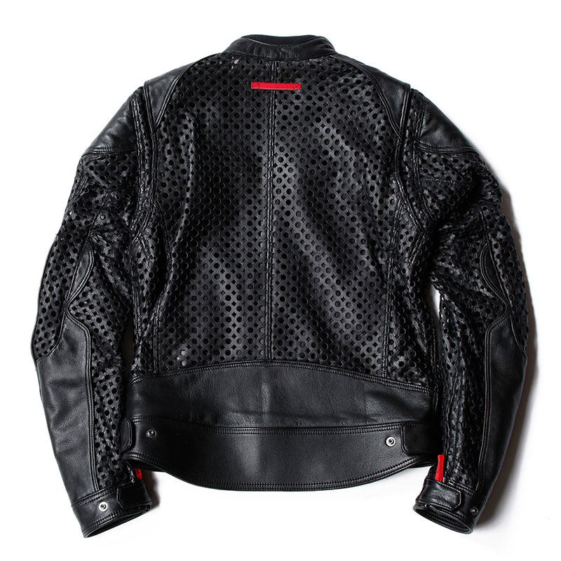 楽天市場】レザージャケット シンイチロウアラカワ パンチング レザー