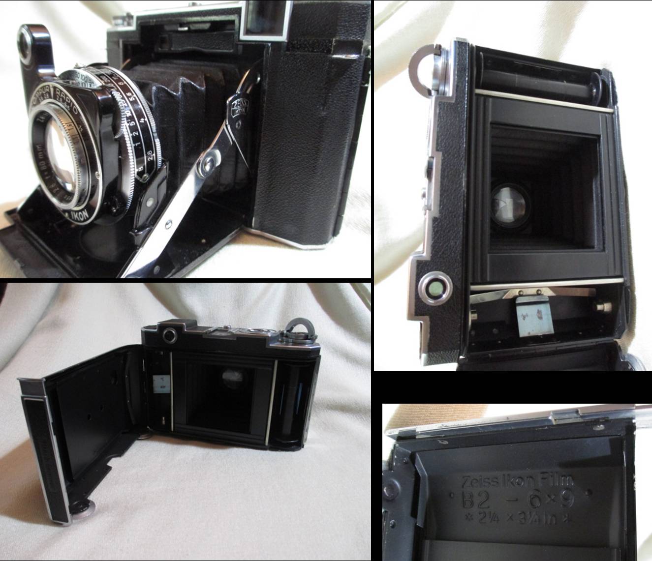 楽天市場】Zeiss Ikonのフォールディングカメラ、Super Ikonta 532/16