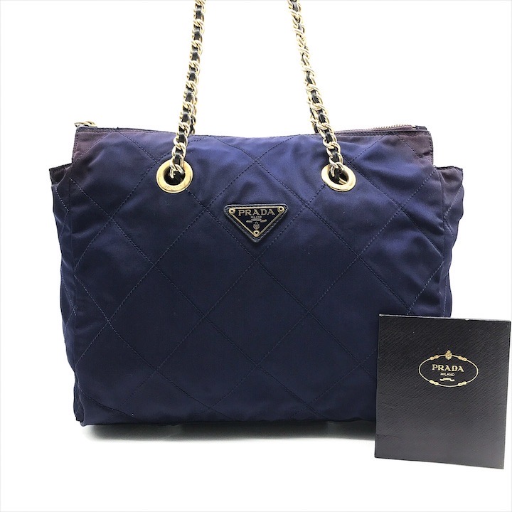 楽天市場】【中古】PRADA プラダ 三角ロゴ ナイロン テスート ロゴ