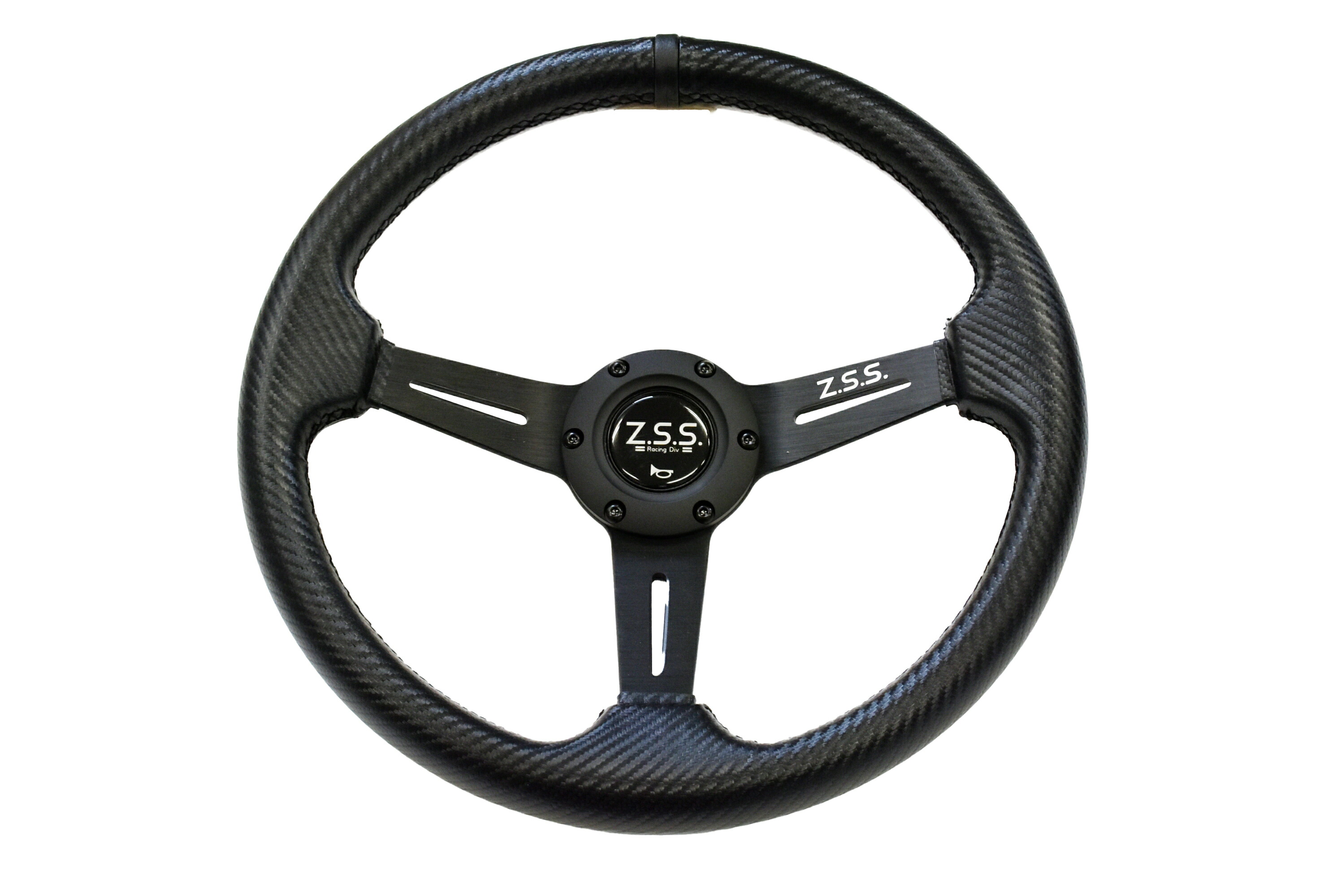 楽天市場】Z.S.S. スポーツ ステアリング ハンドル 345φ 345mm セミ