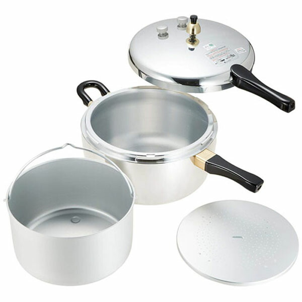 楽天市場】【日本製】 鋳物屋 ヘイワ圧力鍋 PC-60A （満水容量6.0L