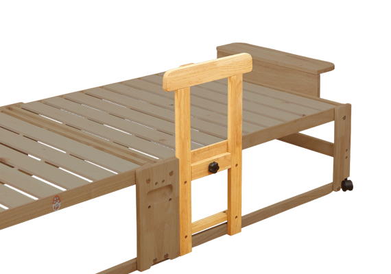 楽天市場】中居木工 折りたたみベッド専用 手すりDX ※ハイタイプのみ