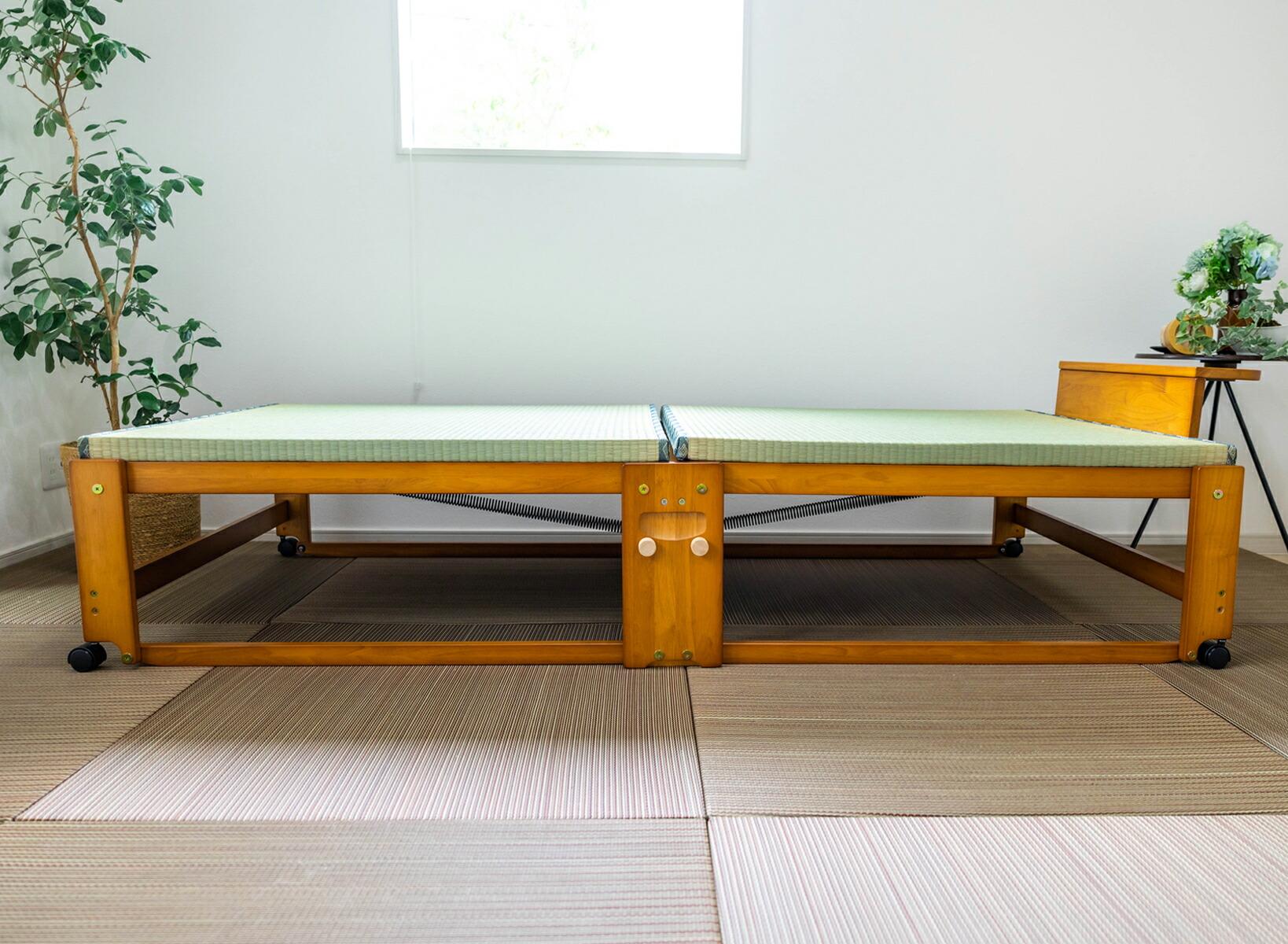 楽天市場】中居木工 折りたたみ 畳ベッド ハイタイプ 日本製 木製 国産