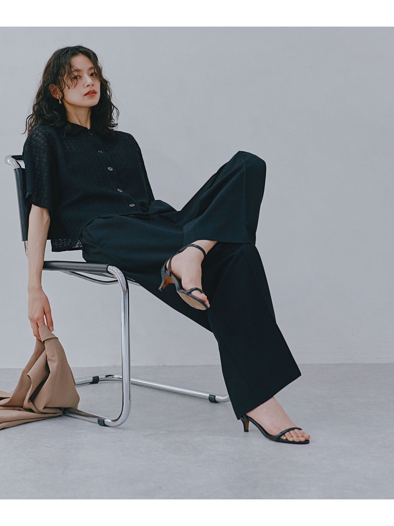 楽天市場】【SALE／50%OFF】ピンタックイージーワイドパンツ NANO