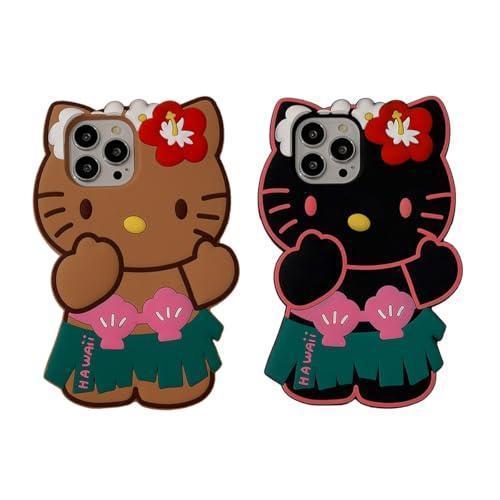 楽天市場】キティちゃん スマホケース キティ ハワイ風 日焼けキティ