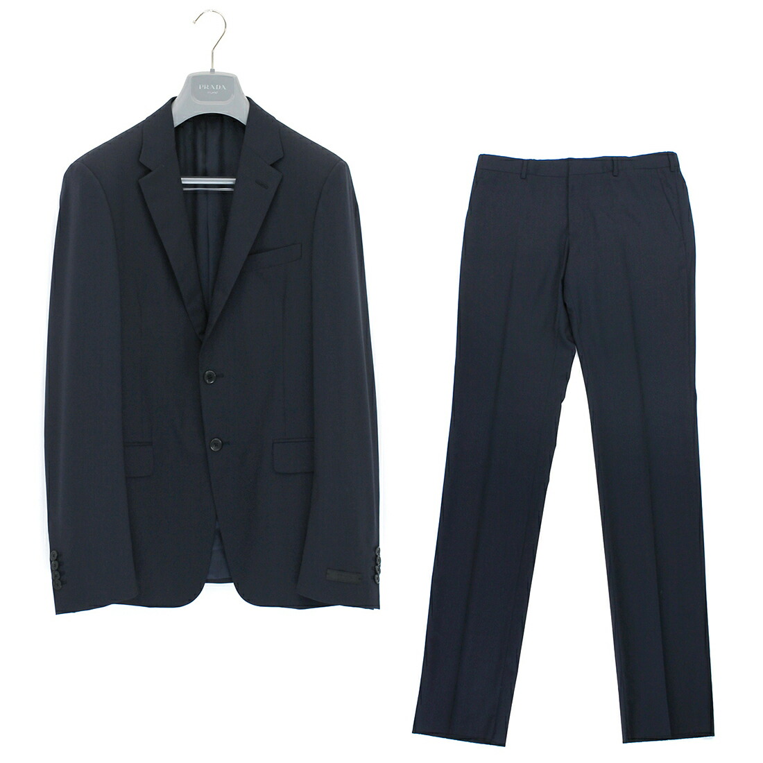 楽天市場】プラダ PRADA ジャケット＆パンツ セットアップ 2ボタン