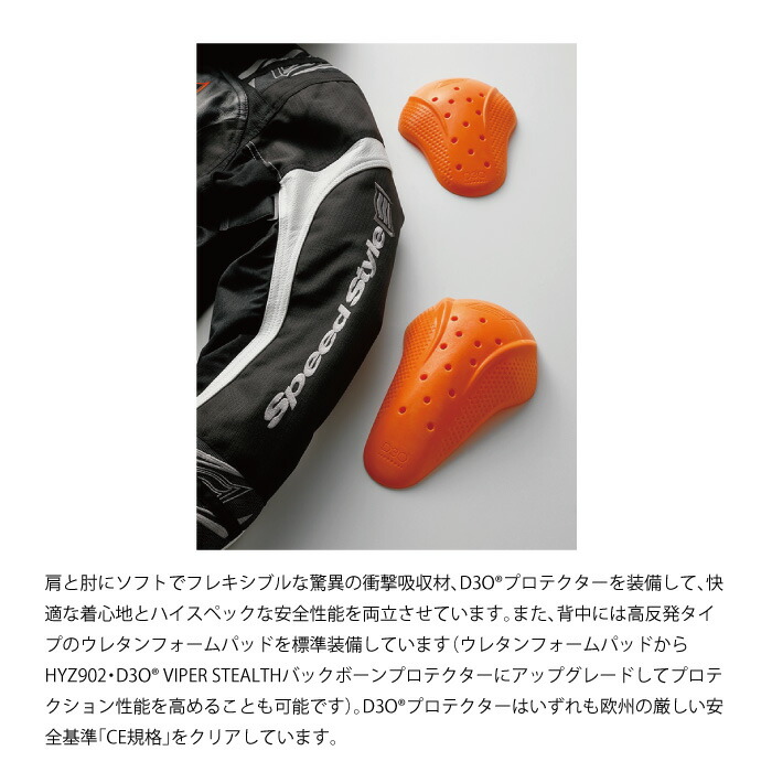 楽天市場】HYOD STJ614DN ST-W SPEED PARKA D3O thea-CROSS BLACK