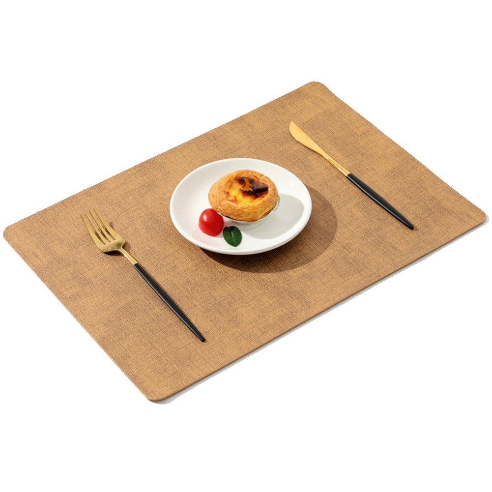 楽天市場】ランチョンマット PUレザー 防水 撥水 防油 耐熱 食事マット