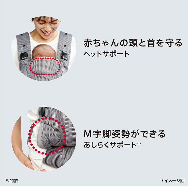 楽天市場】アップリカ ラクリス AB ネイビー NV 抱っこ紐 Aprica