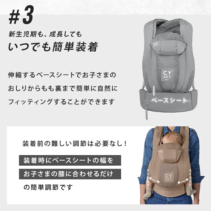 楽天市場】15％OFF サイベックス コヤ キャリア コージーベージュ COZY