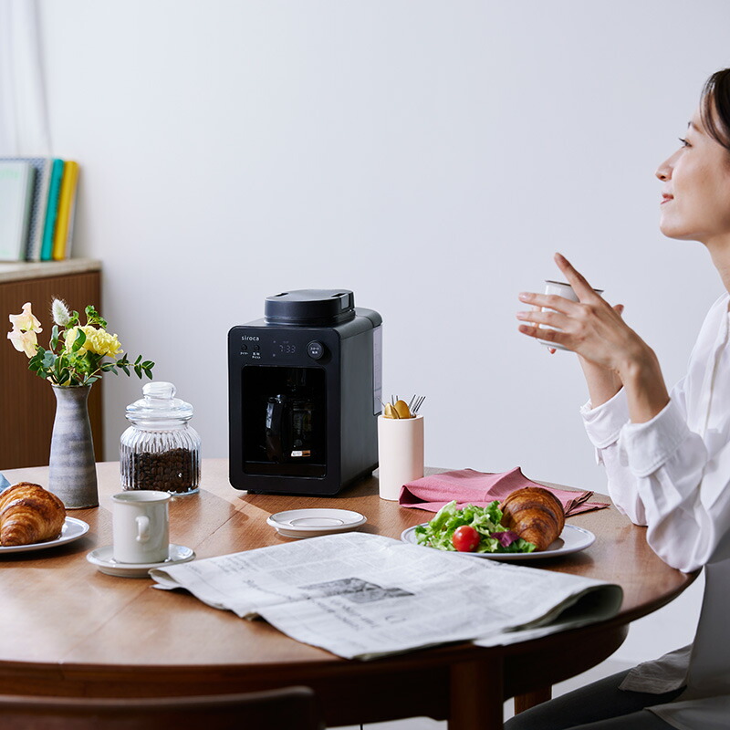 楽天市場】【正規販売代理店】 siroca シロカ 全自動コーヒーメーカー