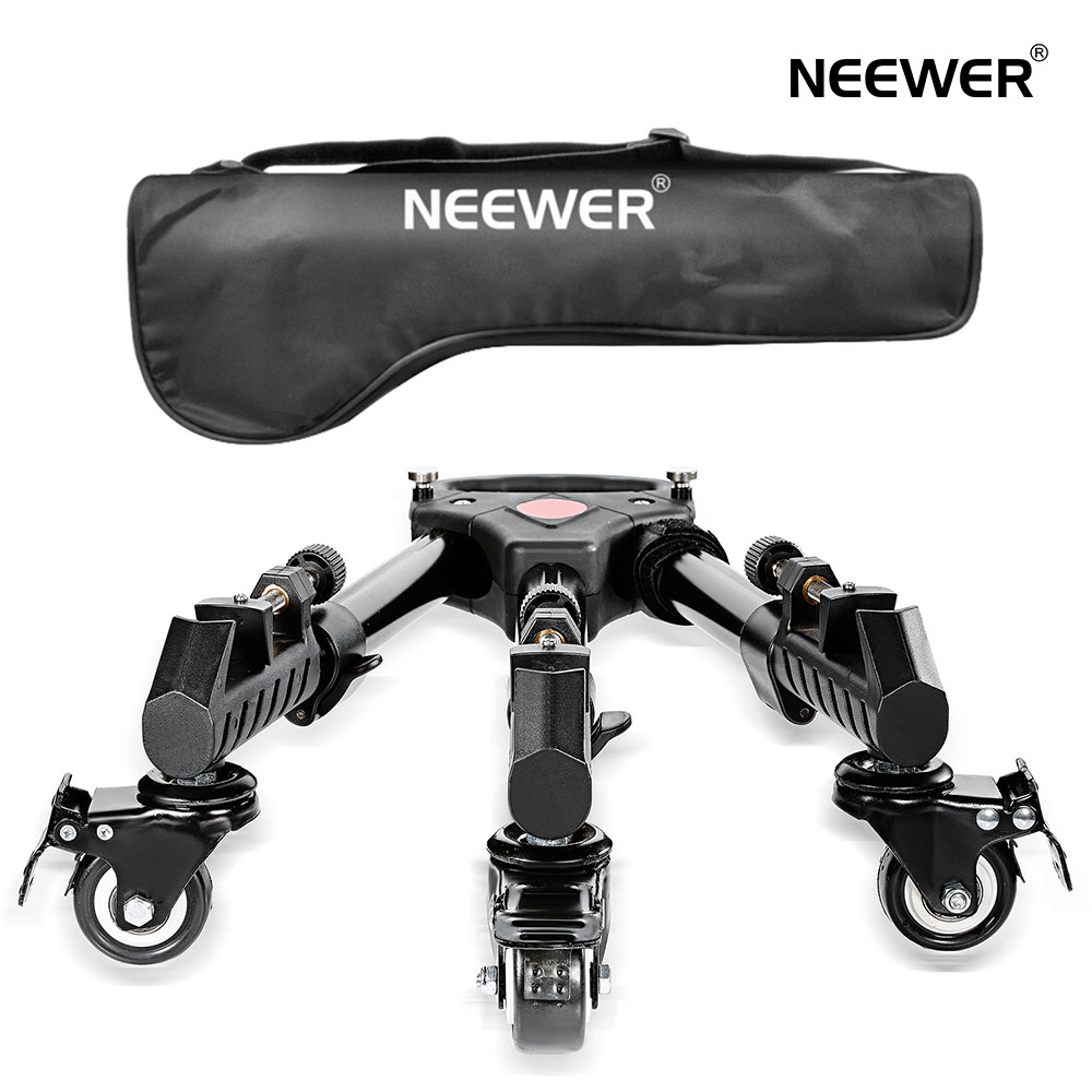 楽天市場】NEEWER 写真三脚ドリー 高耐久 33ポンド容量三脚ホイール 2