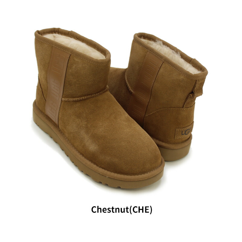 楽天市場】アグ UGG ウィメンズ クラシック ミニ サイド ロゴ Women's